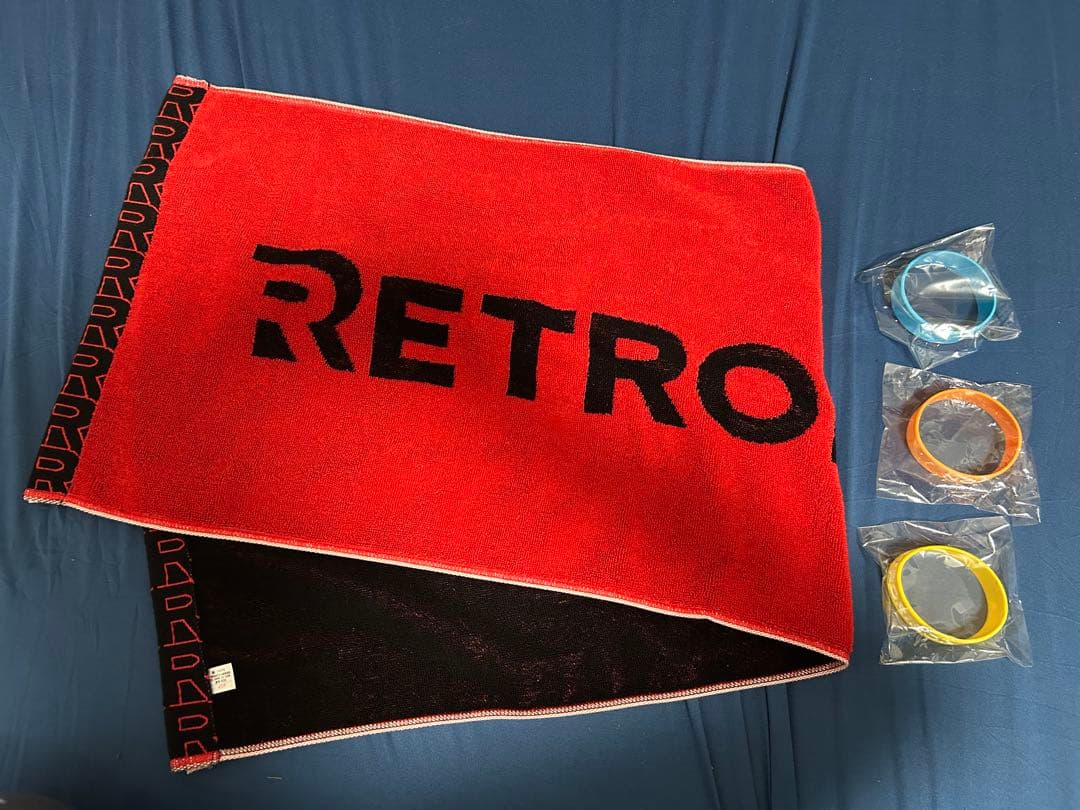 レトロリロン タオル マフラー ラバーバンド ラババン まとめ売り