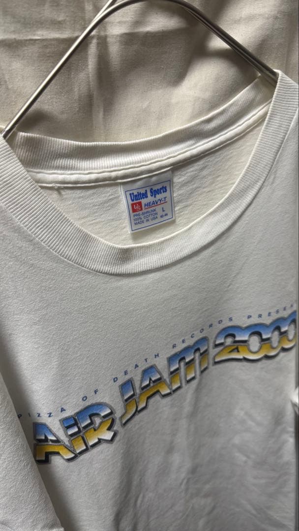 Hi-STANDARD AIR JAM 2000 tシャツ ホワイト Lサイズ - メルカリ
