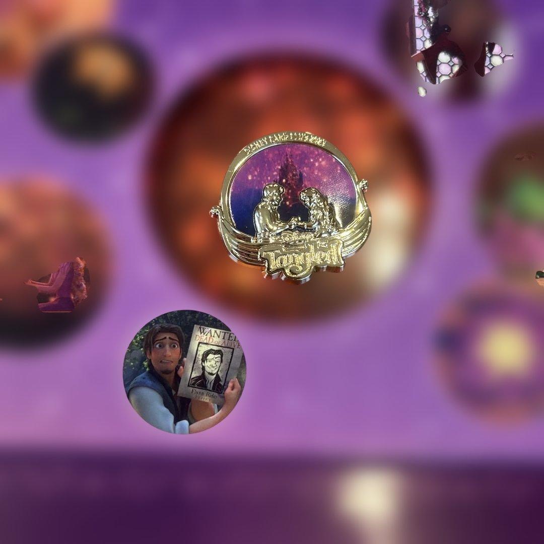 塔の上のラプンツェル ピンバッジ - メルカリ