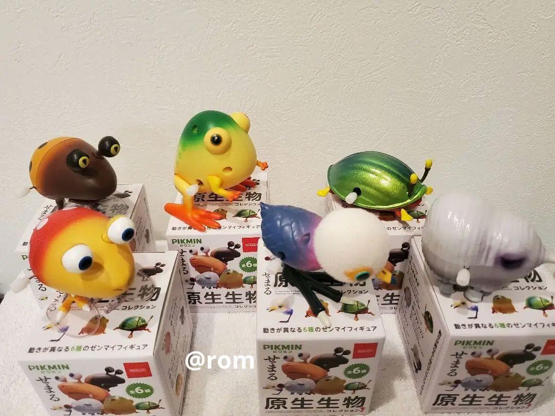 ピクミン4せまる原生生物コレクションコンプリートセット小箱付