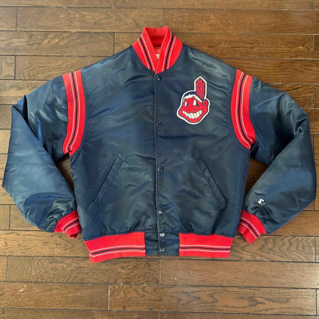 vintage! 90’s indians STARTER スタジアムジャンパー