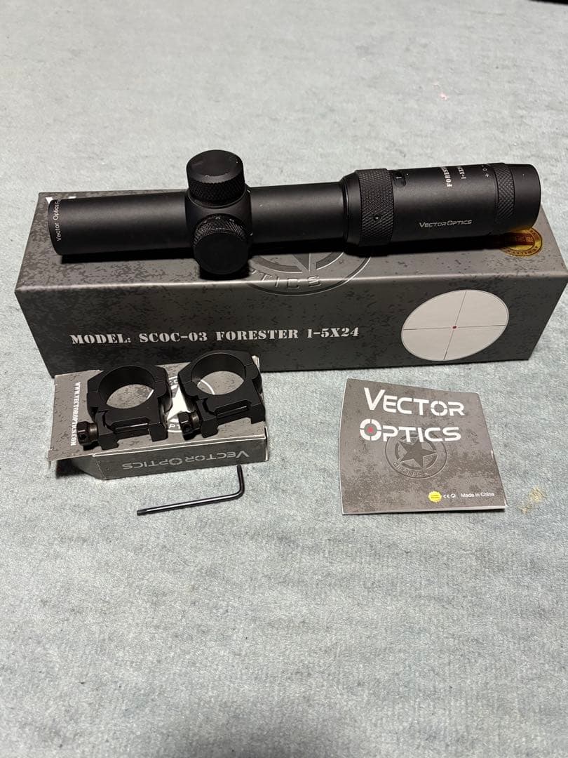 トイガン VECTOR OPTICS SC0C-03 FORESTER 1-5X24