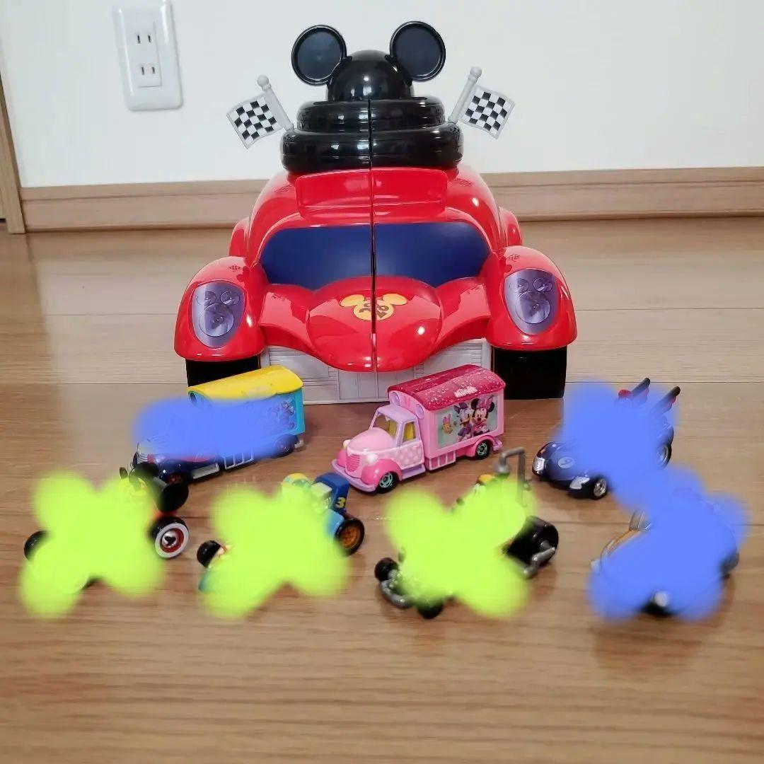 トミカ ミッキーガレージおよびディズニートミカのセット