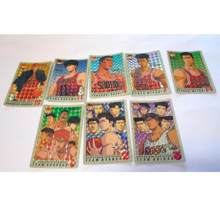 50％引きしました レア スラムダンク カードダス 5枚セット 湘北