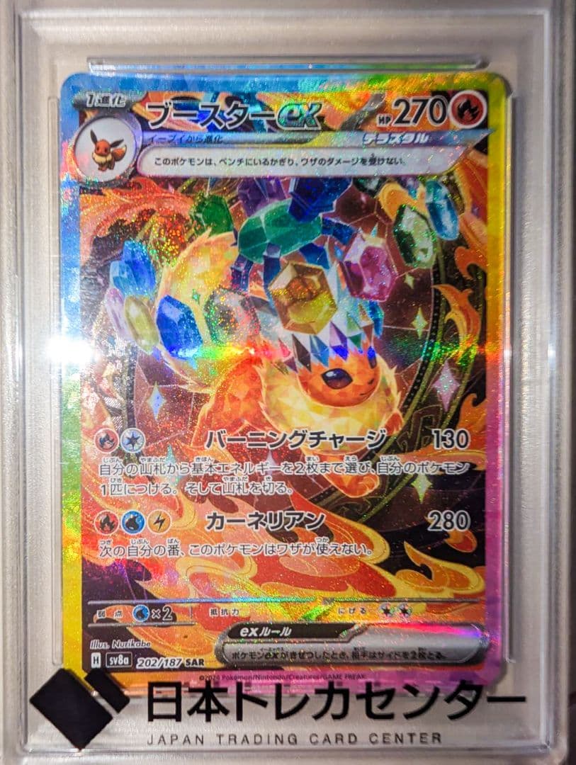 ブースターex SAR テラスタルフェスex 202/187 PSA10