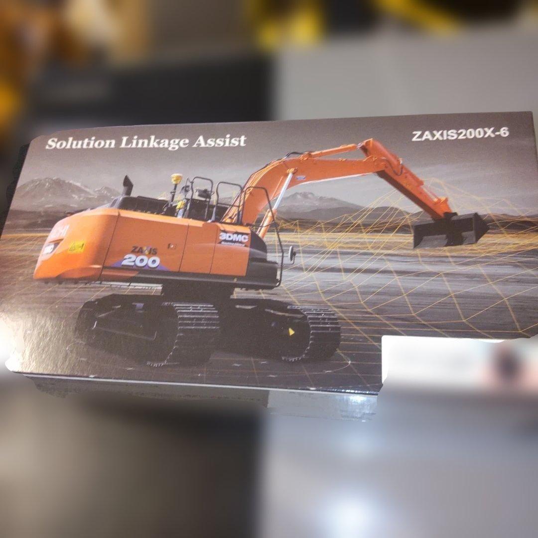 日立建機I ZAXIS　200X-6 スケルトンバケット仕様機1/50 日立建機I ZAXIS 200X-6 スケルトンバケット仕様機1/50 - メルカリ