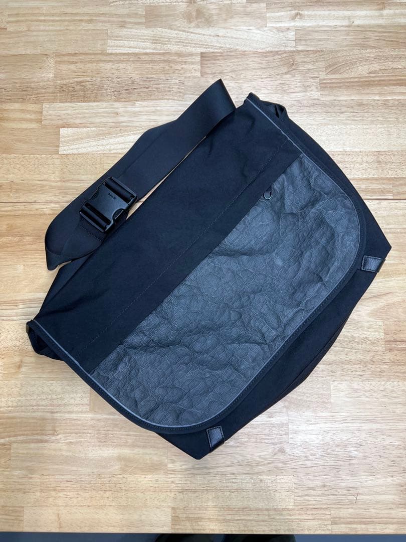 N*K様 ATTITU CORDURA　レザー コンビ　メッセンジャーバッグ　土