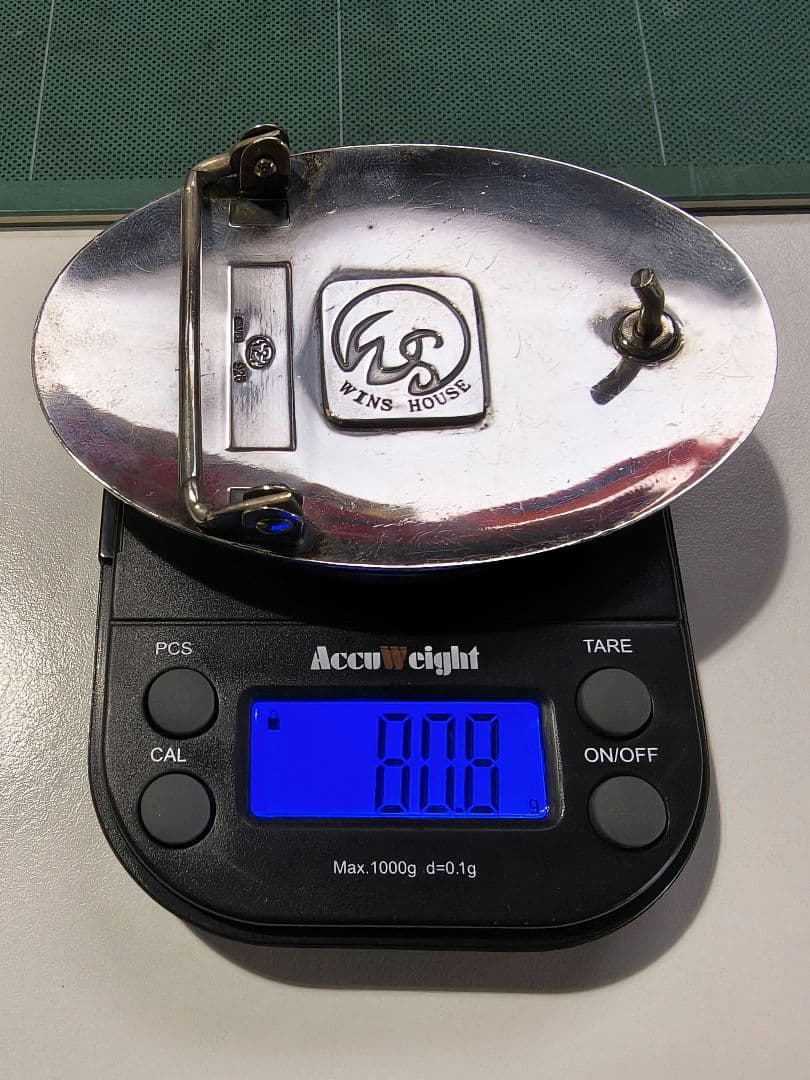 SILVER925★WINS HOUSES★シルバー925バックル★80.8g