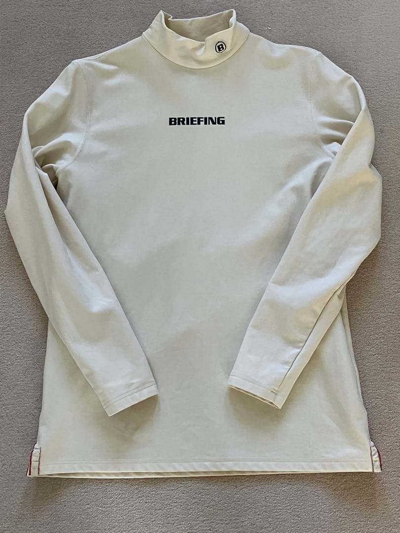 ブリーフィングゴルフ 吸湿発熱 ハイネック ストレッチロングスリーブ