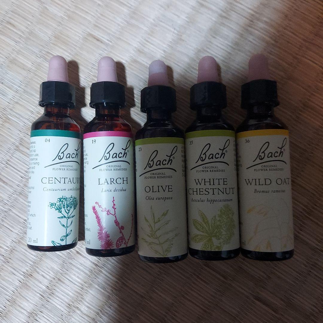Bach フラワーエッセンス 5本セット
