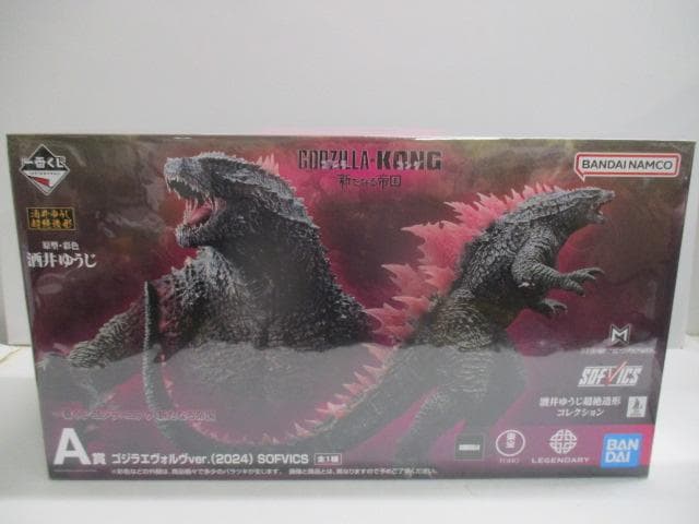 【未開封】一番くじ　ゴジラ×コング　新たなる帝国　A賞　DVDコレクションセット 一番くじ ゴジラ×コング 新たなる帝国｜一番くじ倶楽部｜BANDAI