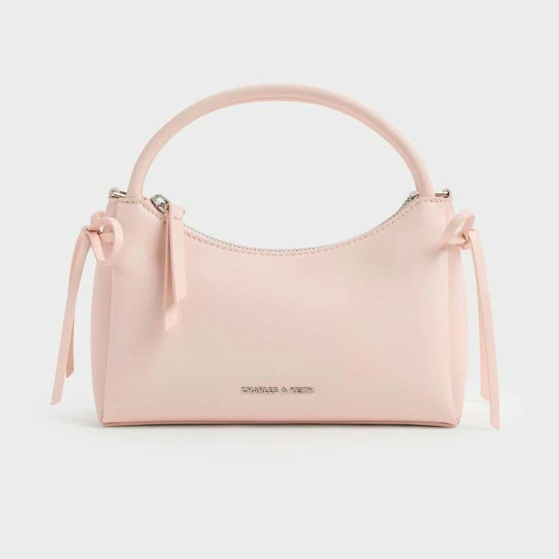 u*7様 チャールズアンドキース ヘーゼル ボウトップハンドルバッグ - ソフト チャールズ アンド キース CHARLES & KEITH Hazel ヘーゼル ボウトップ