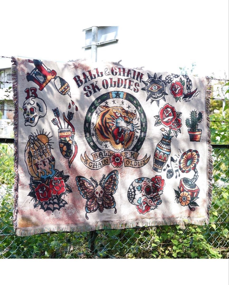 アクセサリー SK OLDIES BALL&CHAIN TATTOO JUN
