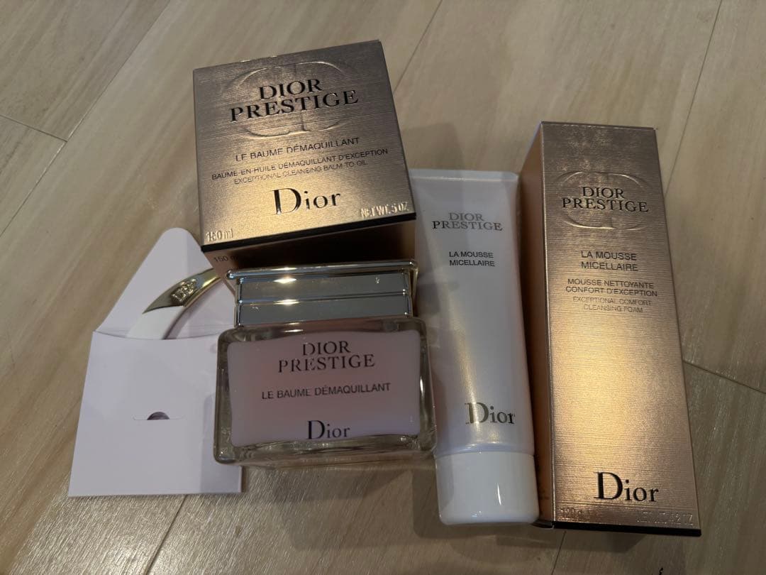 【新品未使用】Dior プレステージ　メイク落としバーム、洗顔