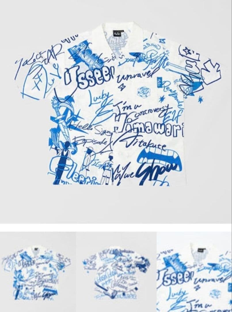 【XXL】オープンカラーシャツ　Ado 5th ポップアップストア　5周年