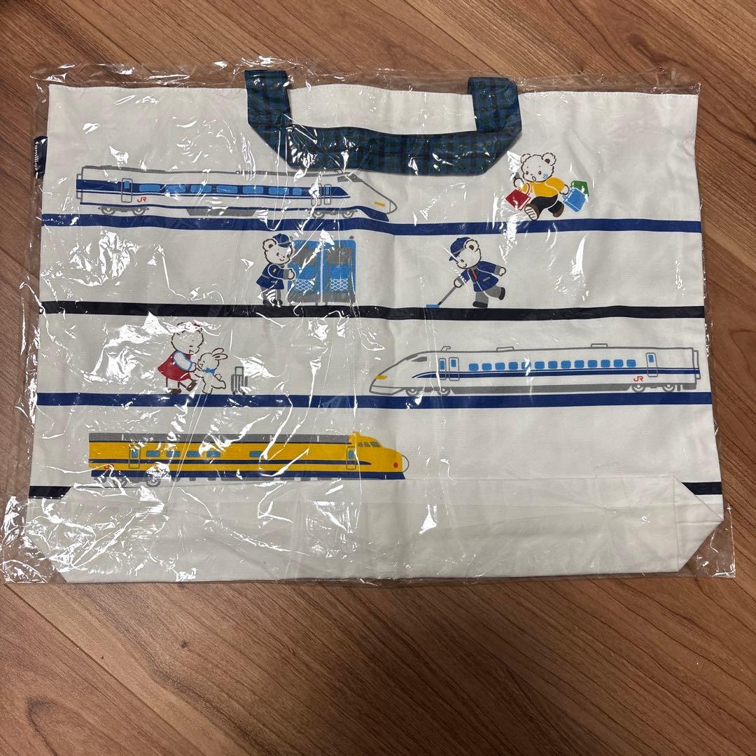 ファミリア 新幹線デザイン レッスンバッグ