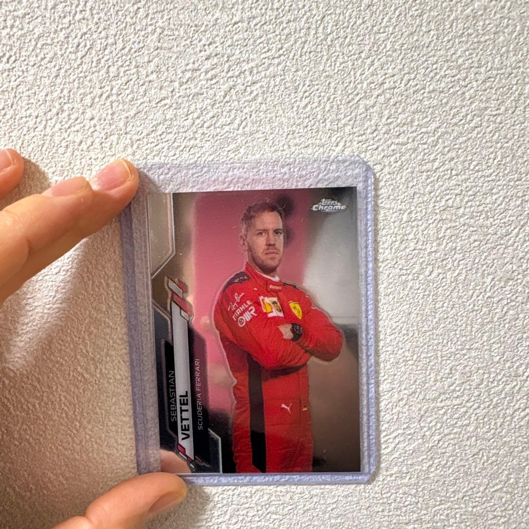 Topps Chrome F1 2020 Sebastian Vettel - メルカリ