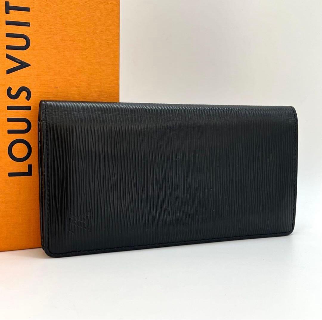 ルイヴィトン　ポルトフォイユブラザ　エピ　プラック　長財布　M60622