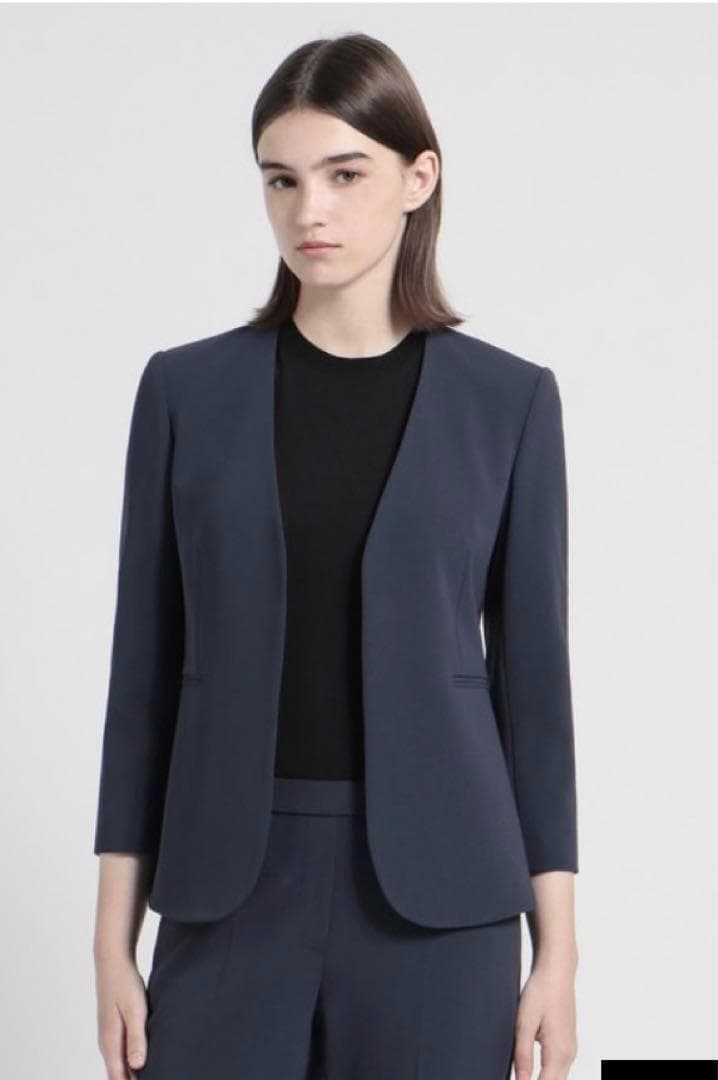 【美品】大きいサイズ　Theory　Admiral Crepe　芸能人着用