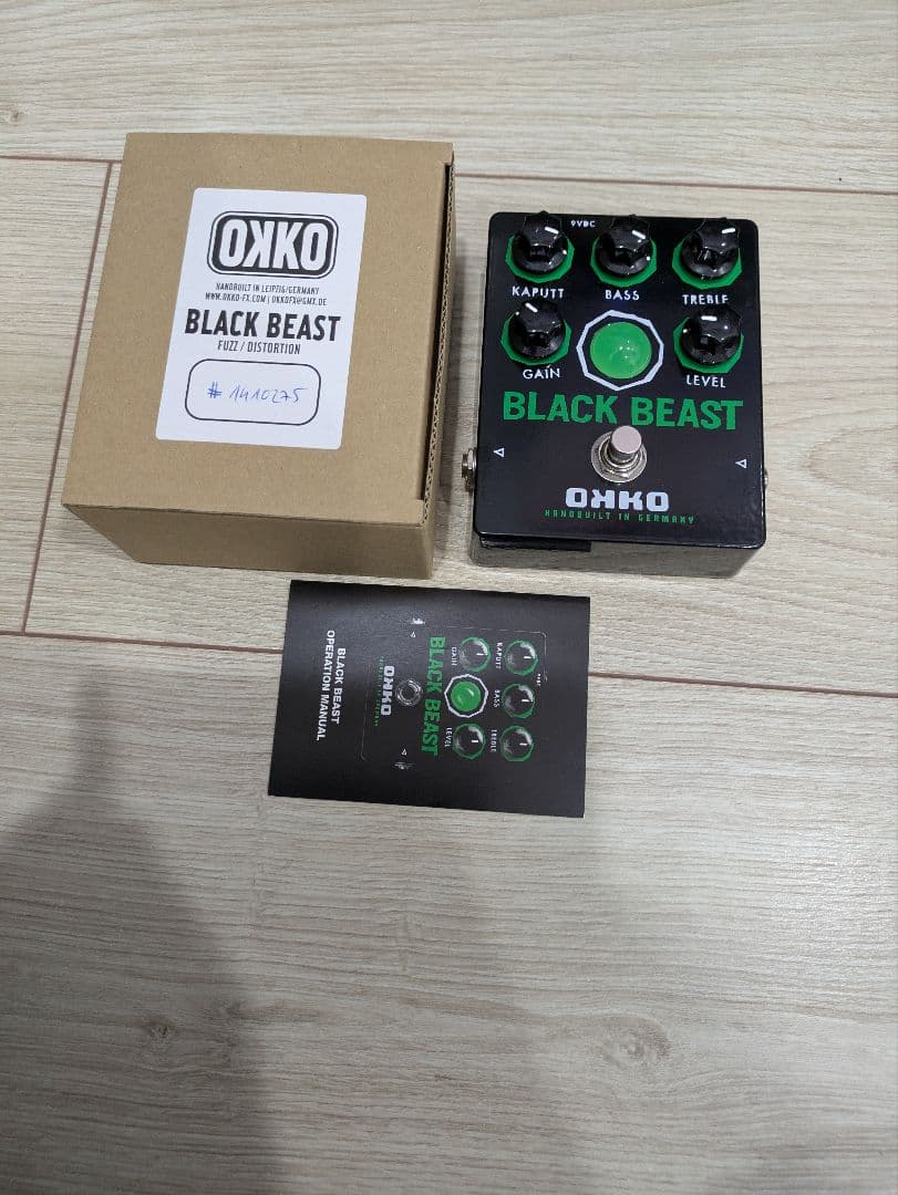 ギター OKKO BLACK BEAST