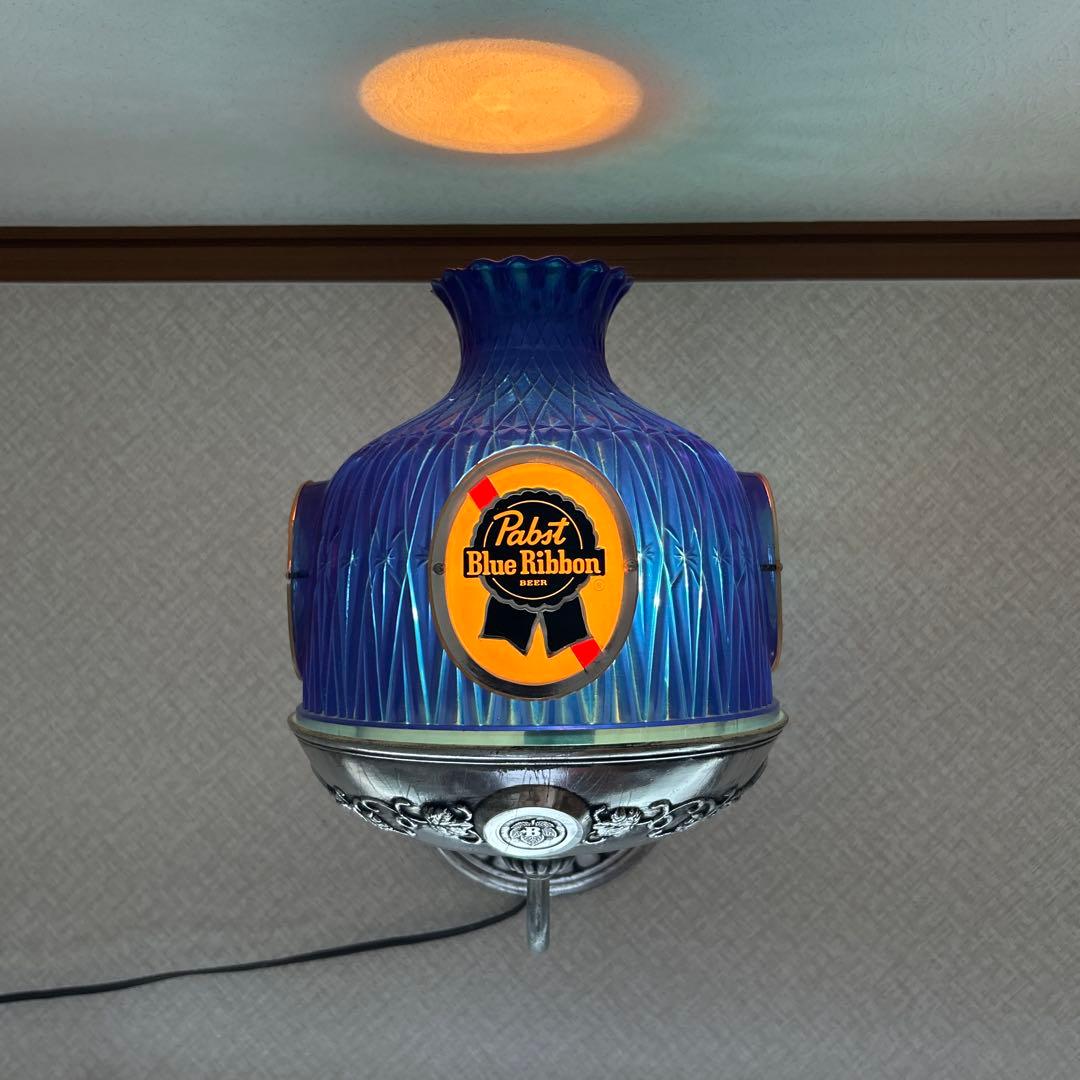Pabst Blue Ribbon アンティークランプ