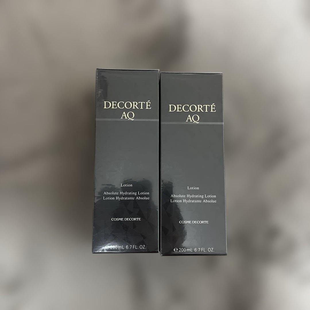 【新品未使用】コスメデコルテ AQローション200mL×2本