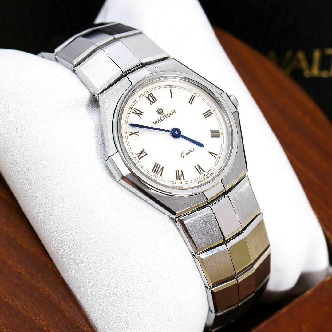 稼働 WALTHAM 腕時計 クラシカル 新品電池 青針 外箱 2133 ウォルサムのアンティーク腕時計 軍用系 【1930年頃】経年を楽しむ