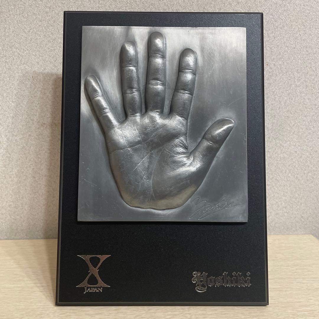 YOSHIKI レプリカ手形 X JAPAN くじ　ラスト賞 XJAPANくじ ラスト賞 YOSHIKIレプリカ手形 - メルカリ