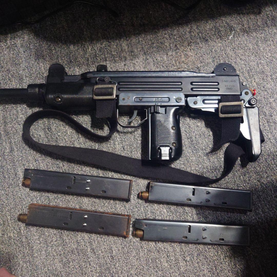 マルゼン UZI 電動ガン 実スリング付き マガジン4本