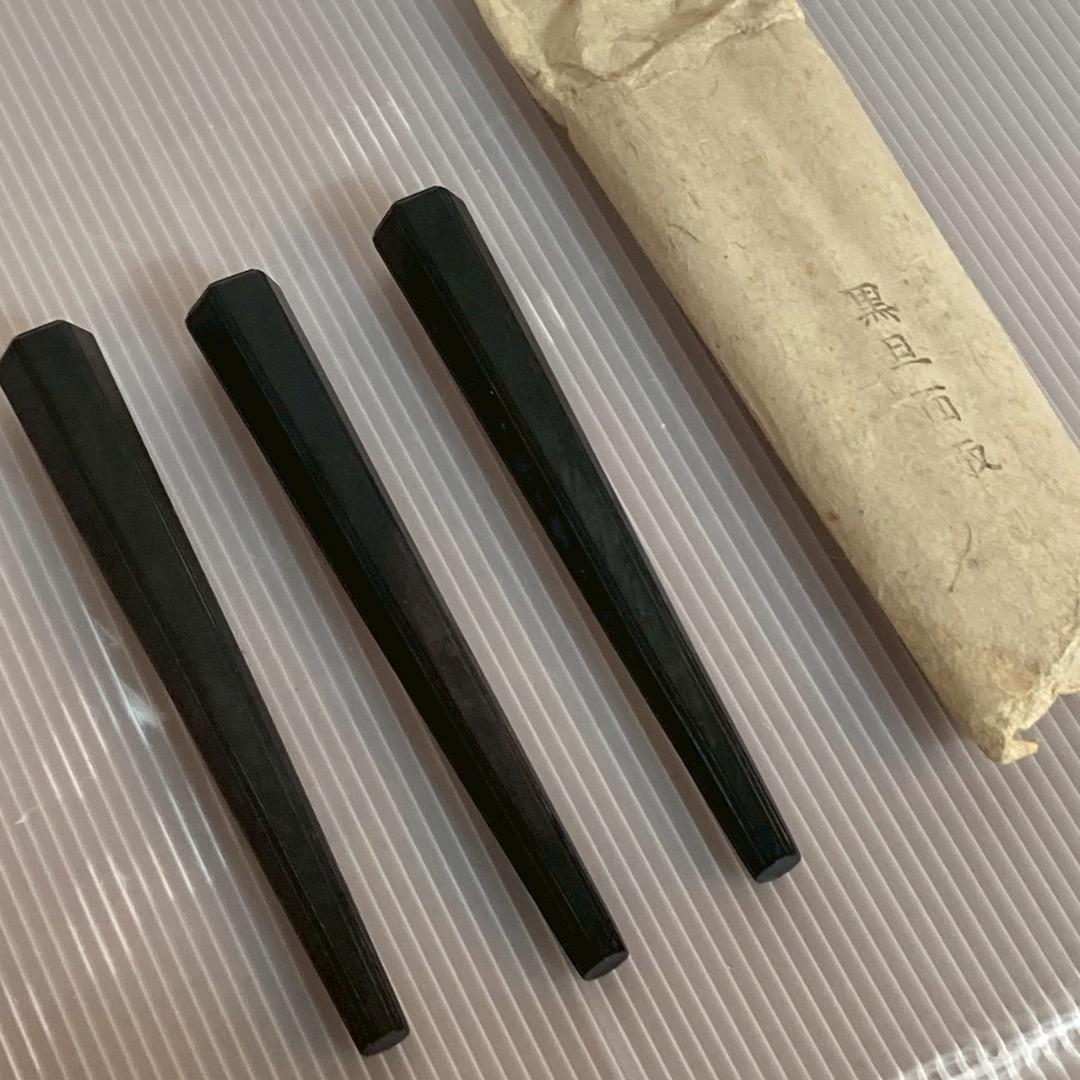 三味線用　黒檀製糸巻き　和楽器