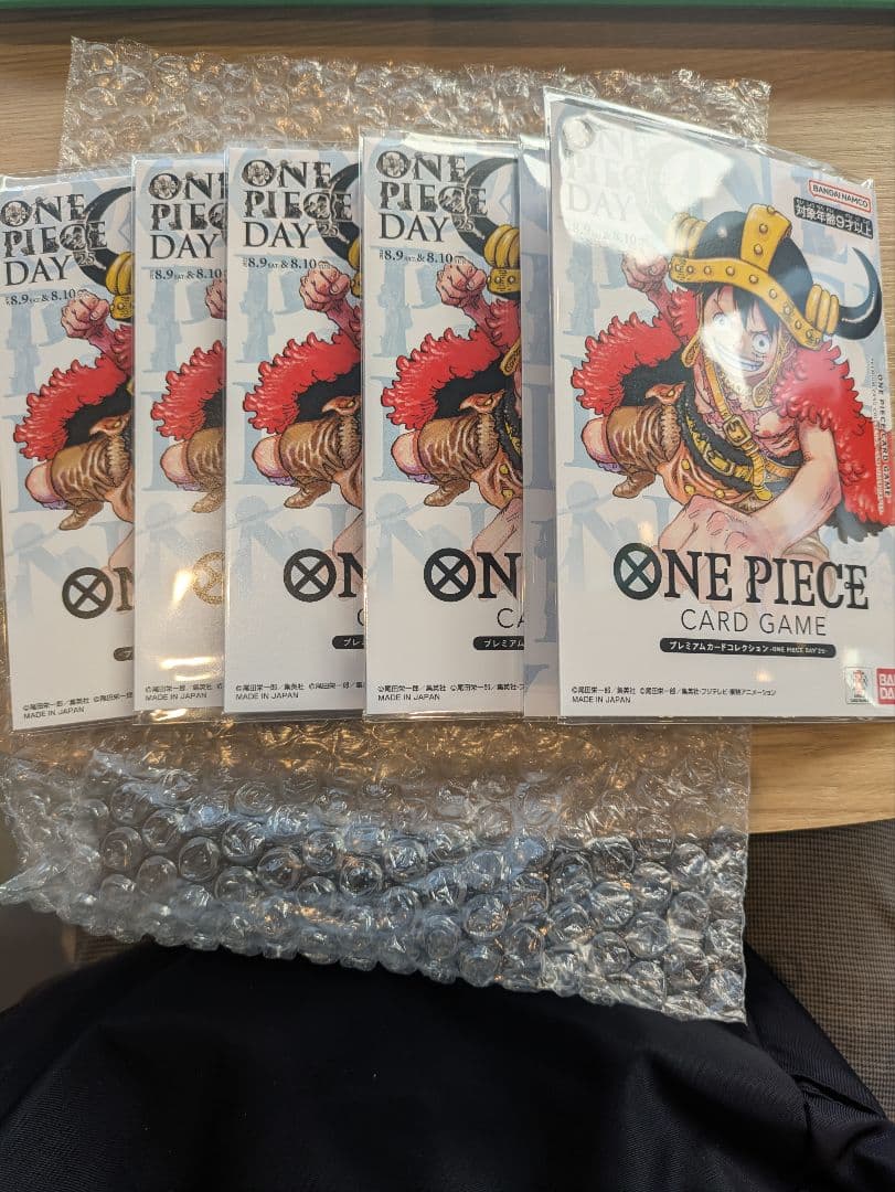 ワンピースカードコレクション×5セット ONE PIECE DAY2025