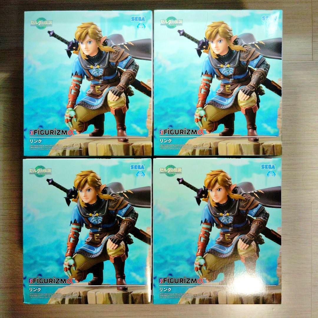 ゼルダの伝説　FIGURIZMAα リンク フィギュア４点セット