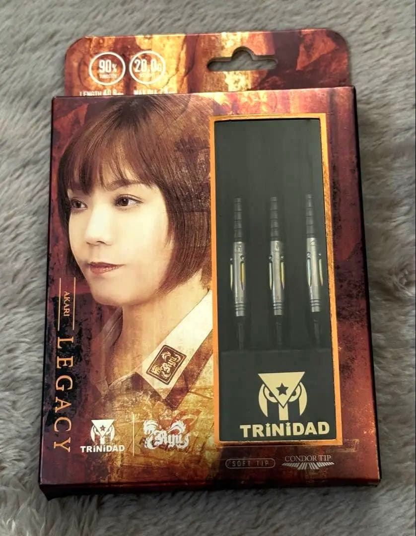 AKARI レガシー 大城明香利モデル ダーツ バレル TRiNiDAD × Ryu AKARI LEGACY 大城明香利 選手モデル