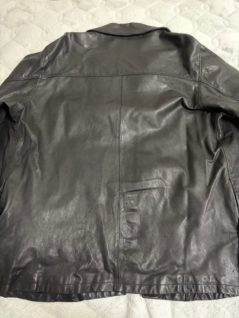 祝日セール YOKE Goat Leather Car Coat ブラック 3 - メルカリ