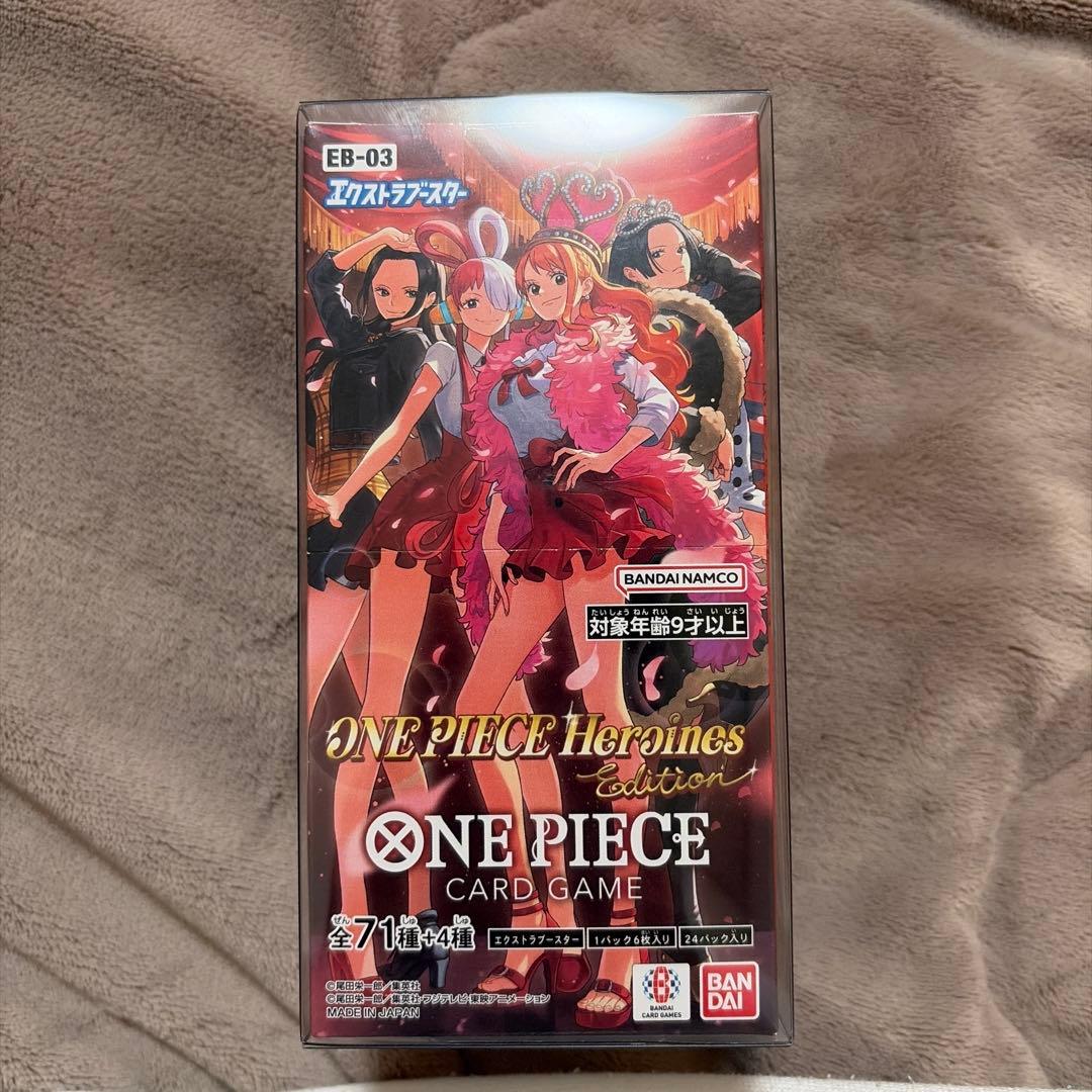 ワンピースカード ヒロインズ エディション 1BOX 未開封テープ付き