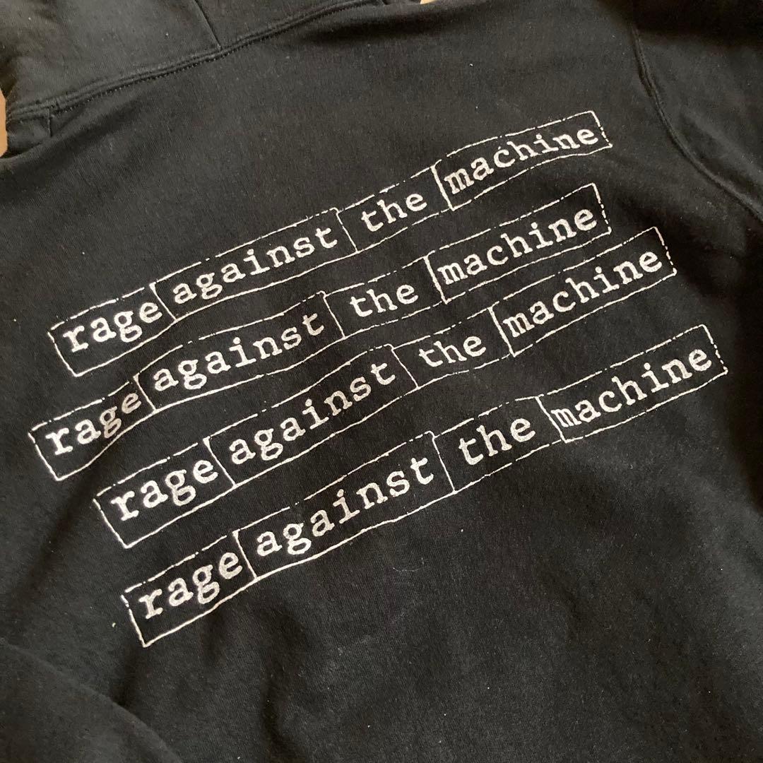 袖プリ レイジアゲインストザマシーン ビンテージパーカー レッチリ