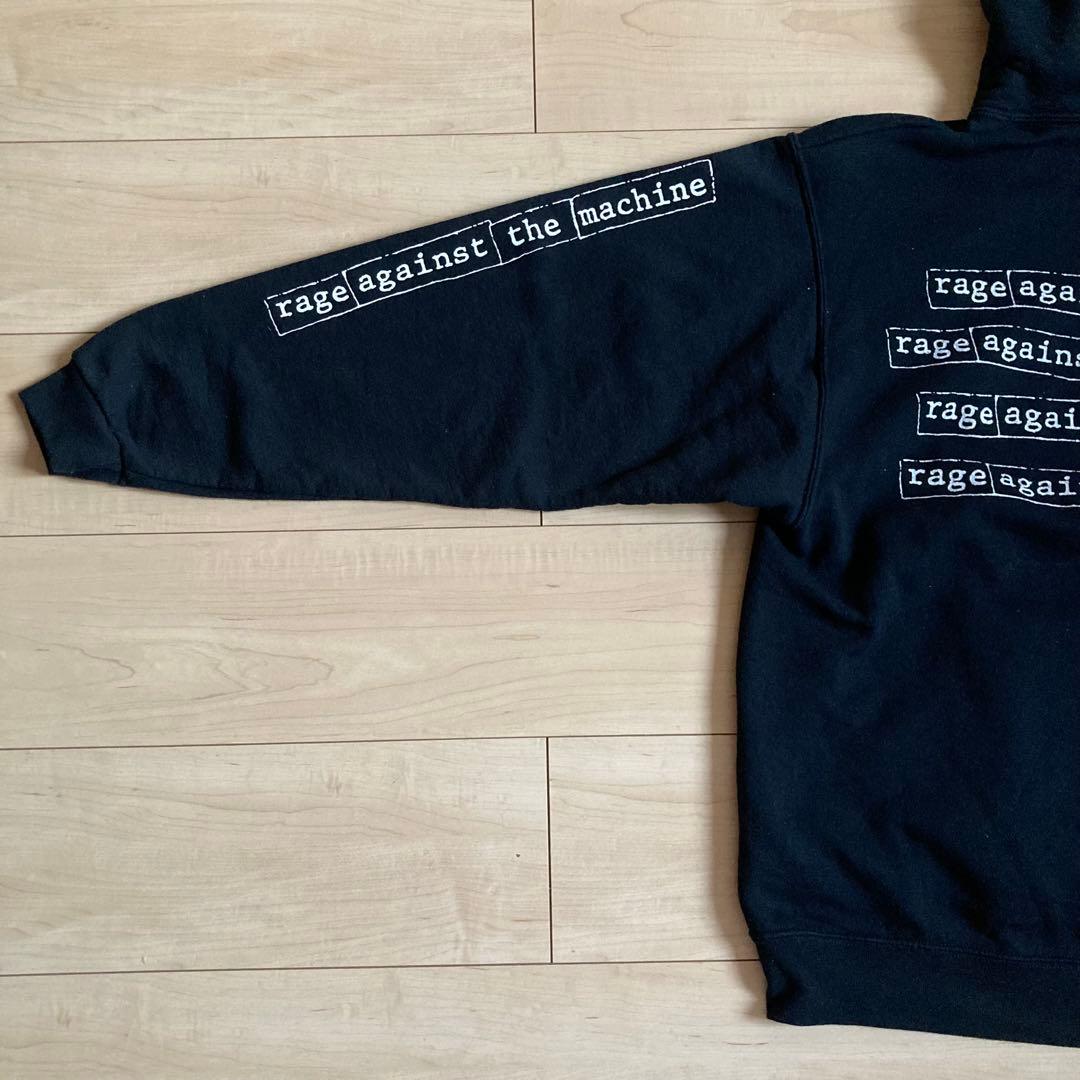 袖プリ レイジアゲインストザマシーン ビンテージパーカー レッチリ