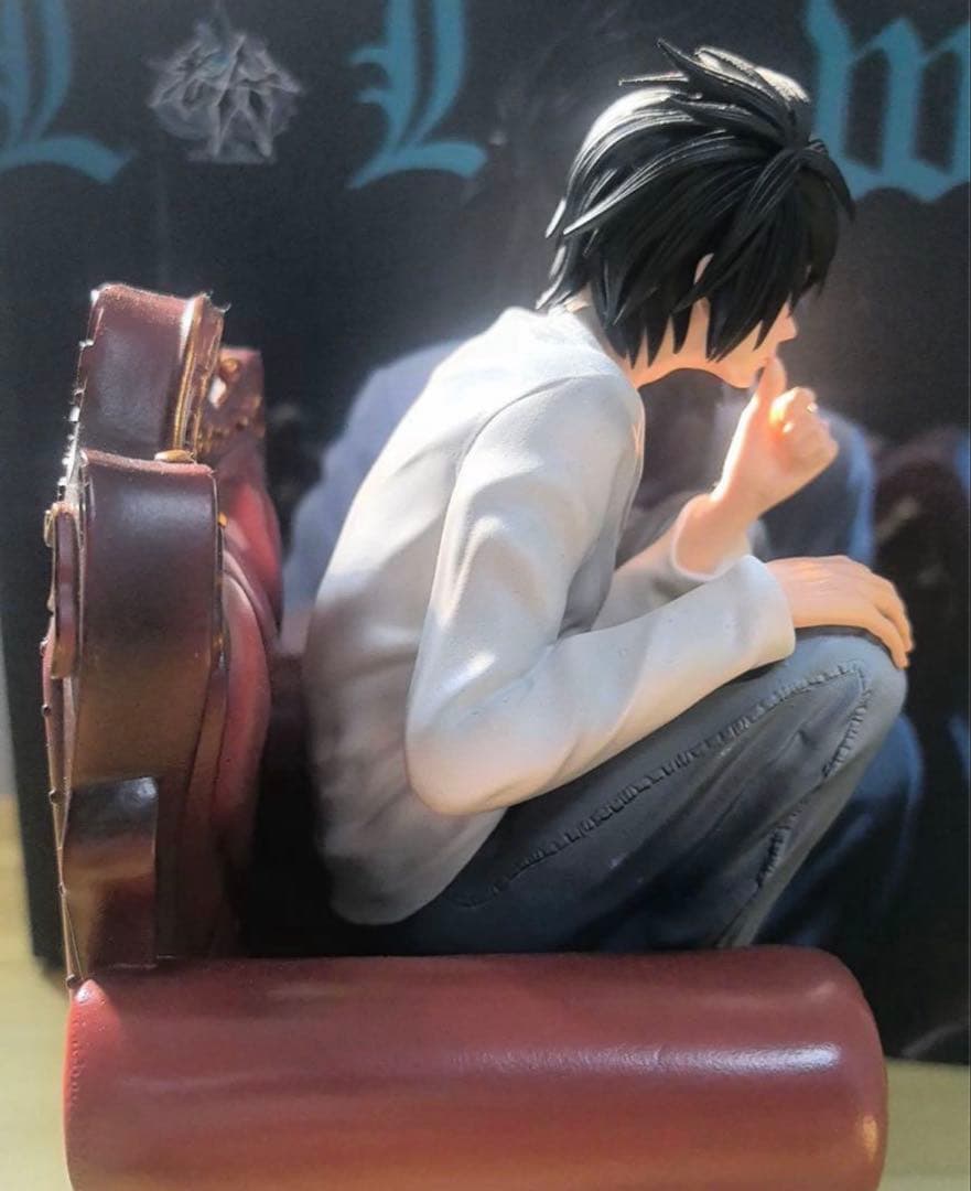 デスノート エル・ローライト L ガレージキット ガレキ スタチュー③箱