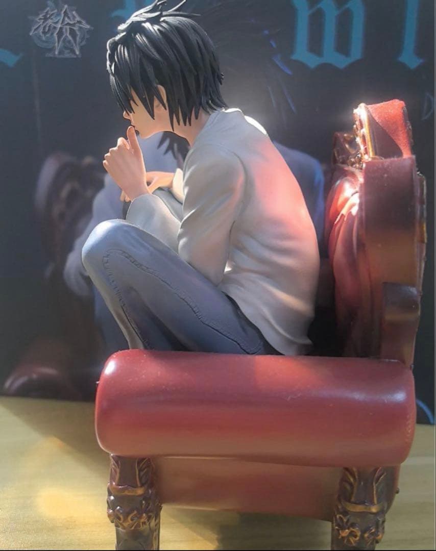 デスノート エル・ローライト L ガレージキット ガレキ スタチュー③箱