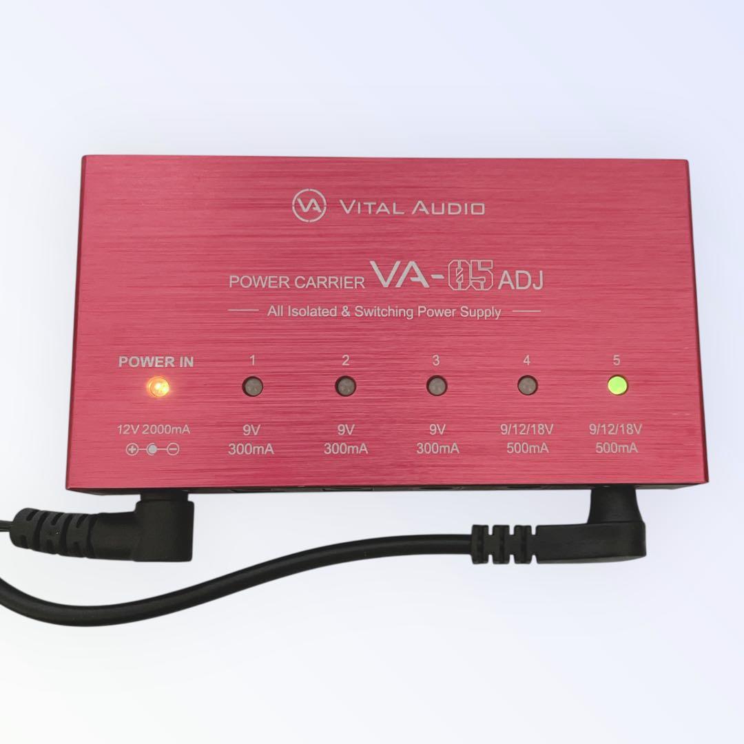【美品動作良好】Vital Audio VA-05 ADJ 独立型パワーサプライ VITAL AUDIO バイタルオーディオ POWER CARRIER VA-05 ADJ パワー