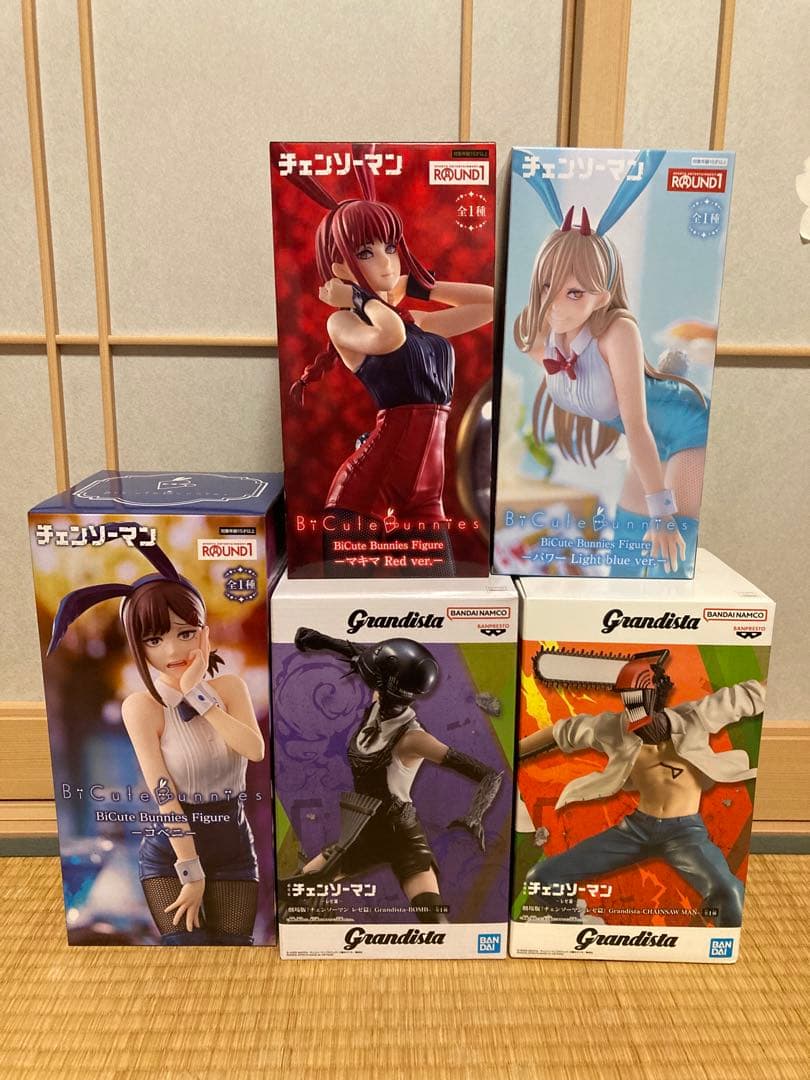 【5個SET】劇場版 レゼ篇 チェンソーマン ボム フィギュア