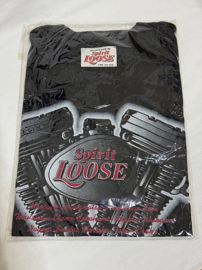 B'z LIVE-GYM '96 Spirit LOOSE Tシャツ 未開封 B'z - B'z LIVE-GYM'96 Spirit LOOSE グッズセットの通販 by ひらりん