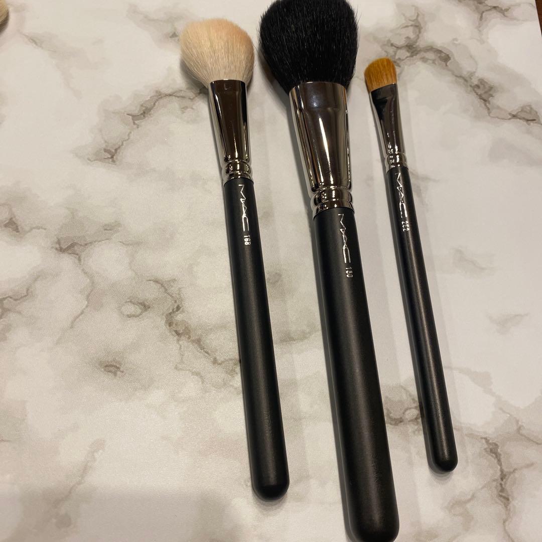 M・A・C ブラシ3点セット