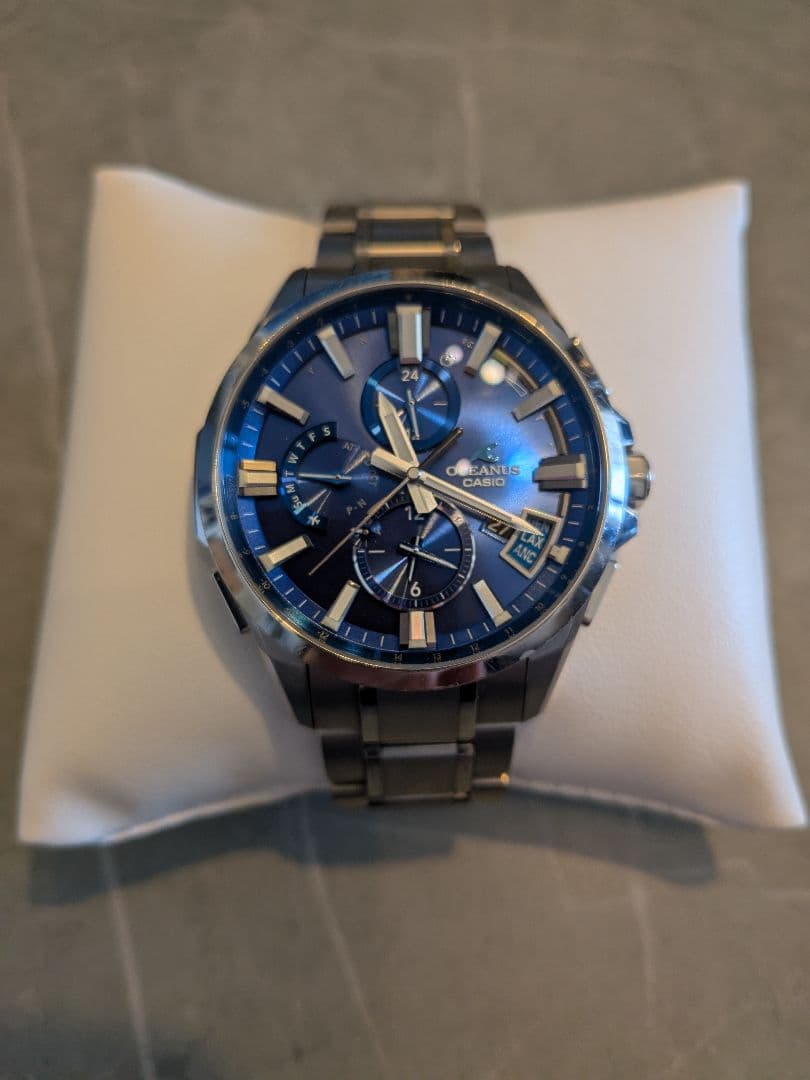 美品・付属品　CASIO OCEANUS　OCW-G2000　GPS 電波時計