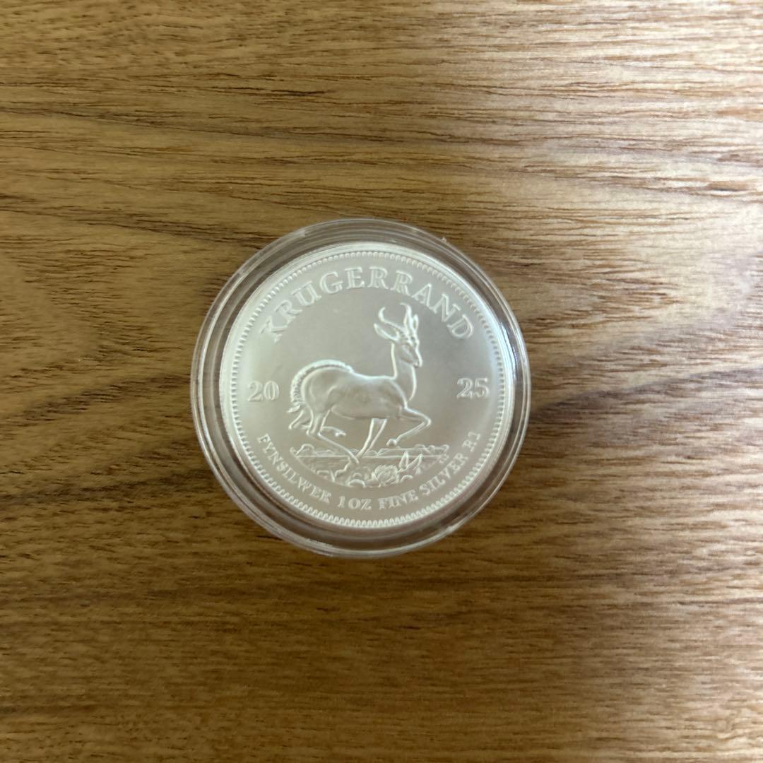 純銀　クルーガーランド銀貨　2025