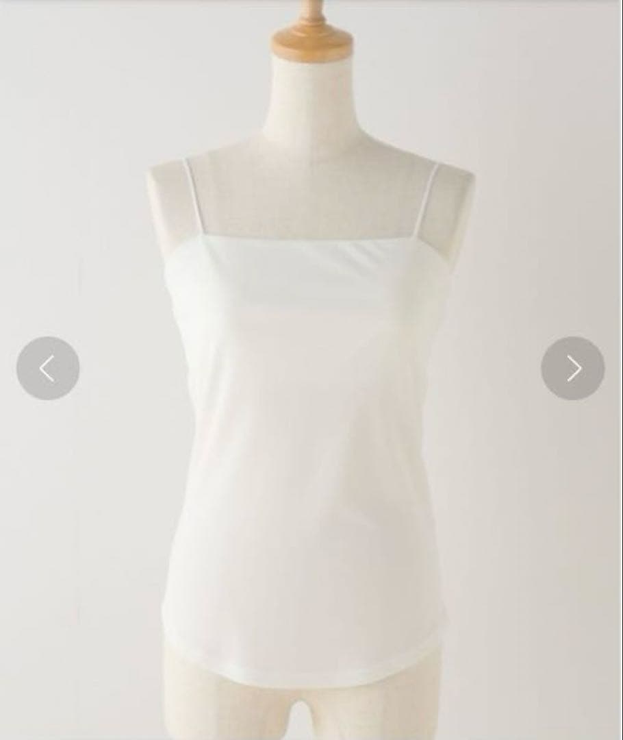 iena バックオープン ブラキャミソール 新品タグ付き イエナ（IENA）/《追加5》バックデザインブラキャミソールの通販はau