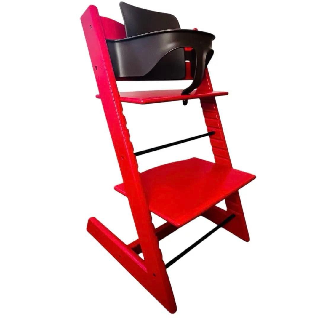 専用美品STOKKE 【良品 廃番】ストッケ トリップトラップ レッド