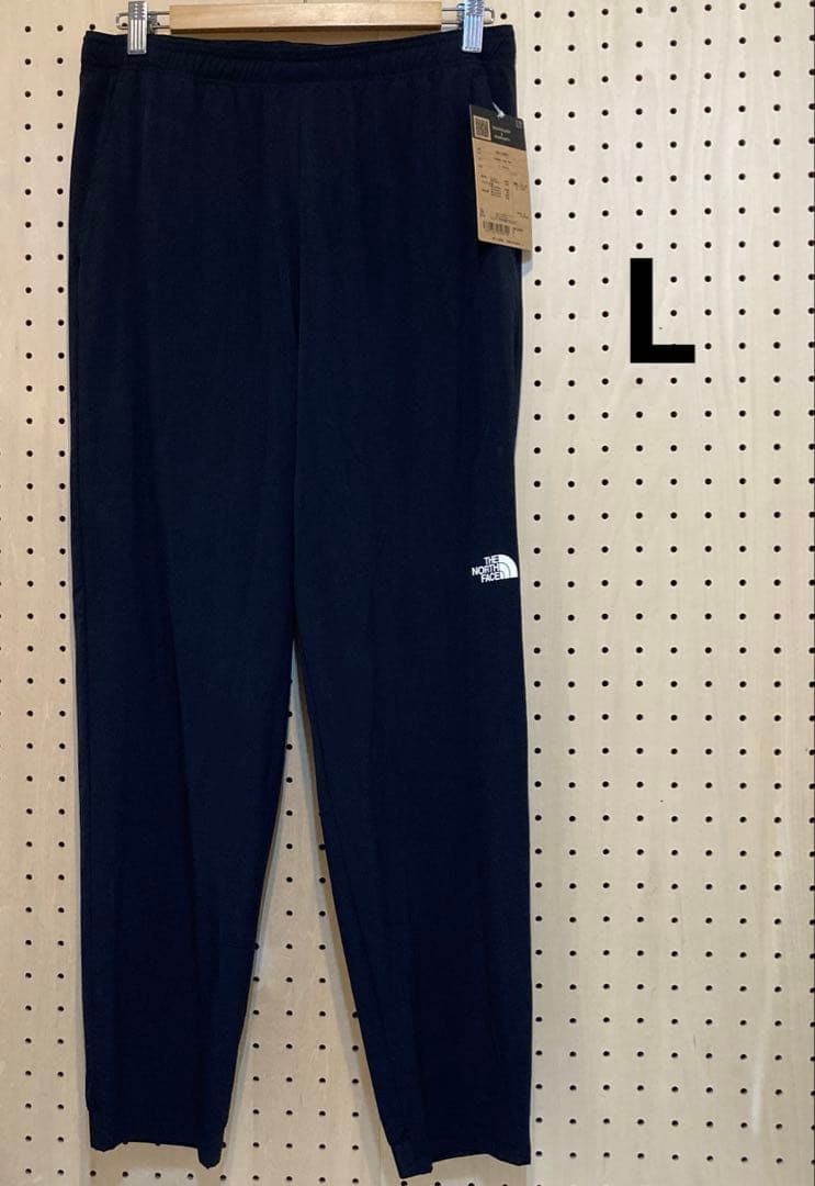 メンズフレキシブルロングパンツ L（NB12582）