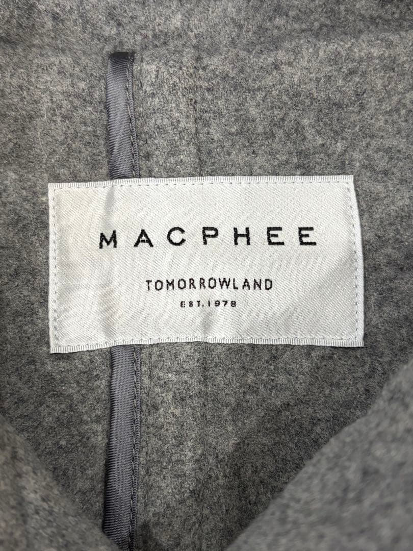 【美品】 《トゥモローランド》 MACPHEEマカフィーダッフルコート 42 L