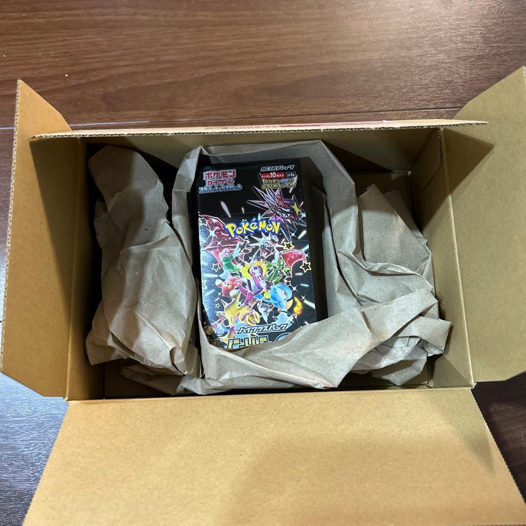 ポケモンカードゲーム シャイニートレジャーEX (シュリンク付 )1箱